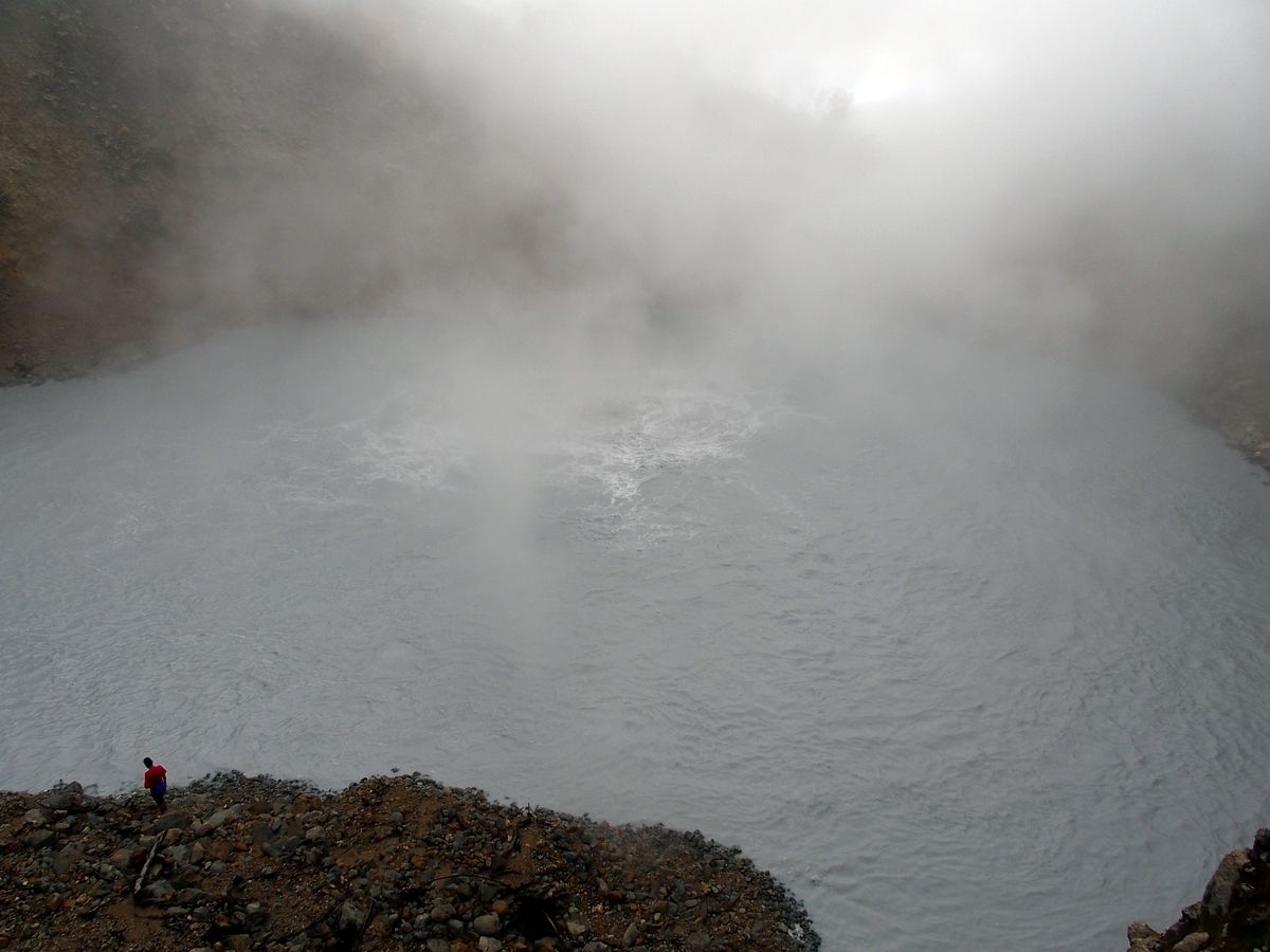 Boiling Lake Dominica world heritage